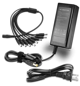 12V 5A 8 Ways Power Splitter Adapter For Analog AHD DVR Camera RGB LED - Picture 1 of 4