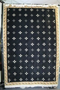 Hand Knotted Carepet 6'3" x 9'0" Traditional Wool Oriental Indo Tribal Rug - Picture 1 of 5