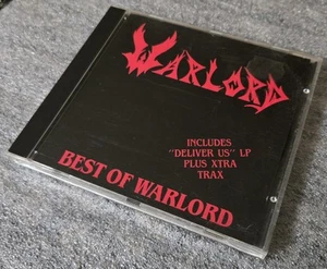 WARLORD The Best Of Warlord CD - Rare 1st Press Heavy Metal Venom Sacred Blade - Picture 1 of 5