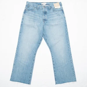 Madewell Harewood Wash Vintage Bootcut Jeans Size 36 - Picture 1 of 6