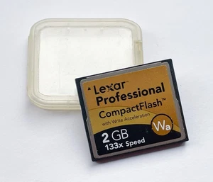 Lexar Compact Flash Card (2GB) - Picture 1 of 2