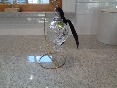 ¡Adorno de aguja de cristal WATERFORD! En caja original Foto 1 de 2