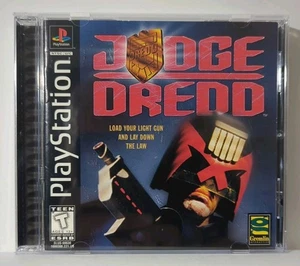 Judge Dredd (PS1, 1998) CIB, tarjeta de registro, BL, Sony PlayStation 1, PS - Imagen 1 de 9
