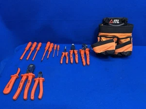Kit de herramientas aisladas ITL: 13 piezas en total, SAE, bolsa de herramientas, 31CE73 - Imagen 1 de 6