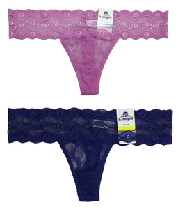 b.tempt'd by Wacoal Lace Kiss Thong Panty Women's Underwear NWT - Picture 1 of 7