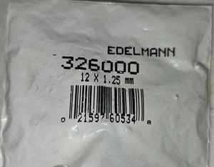 Edelmann 326000 Plastic Drain Cock 12mm x 1.25mm - Picture 1 of 3
