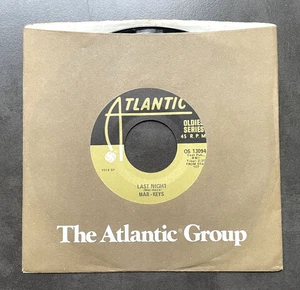 7" Mar-Keys - Last Night / Philly Dog - US Atlantic - Picture 1 of 1