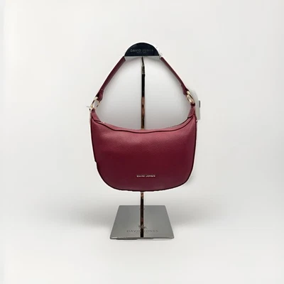 Women’s Burgundy Shoulder Handbag David Jones Crossbody Bags