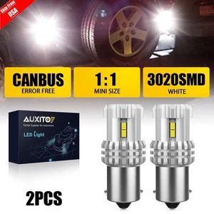 2X 1156 7506 BA15S LED Bombillas LED de Respaldo Giro Inverso 6000K Blanco Serie 12K - Imagen 1 de 13