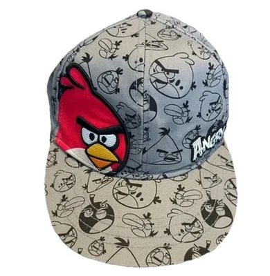 Angry Birds Bal Cap Hat Red J. Bird Adjustable Snap Back OSFM Breathable - Image 1 of 4