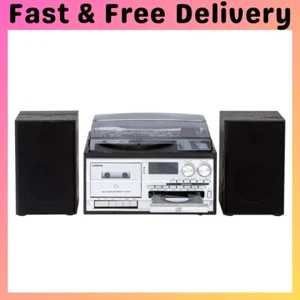 Lenoxx Turntable/Recorder Home Entertainment System | Free Shipping Australia - Picture 1 of 5