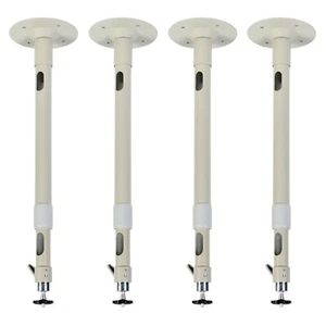 4x Aluminum Adjustable Long Security Camera Wall Ceiling Mount Bracket Stand 1xw - Picture 1 of 9