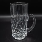 Waterford Crystal Lismore Beer Stein Tankard Mug Glass 7 7/8" FREE USA SHIPPING