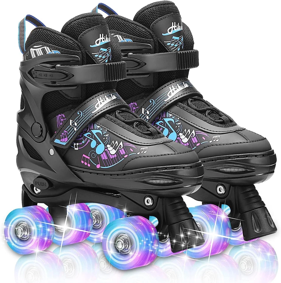 MARKENLOS Rollschuhe Rollerskates 27-34 Inliner Roller Skates Kinderrollschuhe Geburtstag