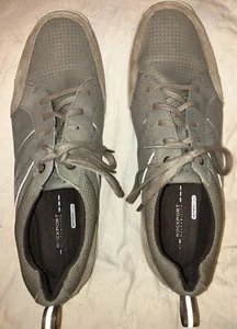 Rockport Walkability Lightweight Gray Tan Mens 13 W Flexible Adiprene By Adidas - Picture 1 of 8