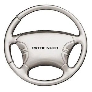 Nissan Pathfinder Steering Wheel Keychain (Chrome) - Bild 1 von 3