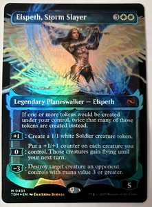 MTG: Tarkir Dragonstorm - Elspeth, Storm Slayer - FOIL Showcase Mythic - NM 0401 - Bild 1 von 2