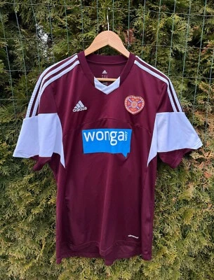 HEARTS 2012/2013 Heart of Midlotian  HOME FOOTBALL SOCCER JERSEY SHIRT by ADIDAS - Image 1 of 4
