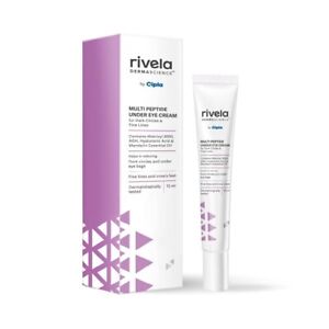 Rivela Dermascience Under Eye Cream 15ml with Matrixyl3000 AGH & Hyaluronic Acid