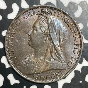 1900 Great Britain 1 Penny Lot#T2985 Nice! - Picture 1 of 2