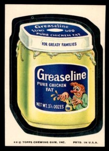 1974 Topps Wacky Packages Series 10 #6 Greaseline NM