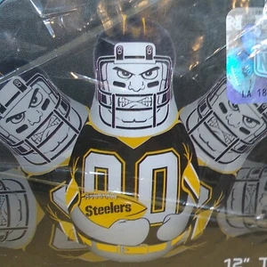 Pittsburgh Steelers Mini Bolso Inflable Paquete de 12 pulgadas Nuevo - Imagen 1 de 4