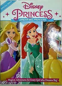 Disney Princess Dream Big, Princess Paperback Activity Workbook NEW!