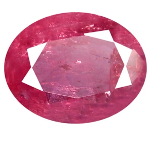 1,16 quilates súper excelente forma ovalada (8 x 6 mm) piedra genuina zafiro rojo rosado - Imagen 1 de 1