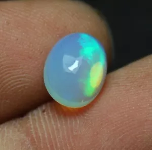AAA Natural Ethiopian Welo Fire Opal Cabochon Oval Loose Gemstone OC-19 - Picture 1 of 3