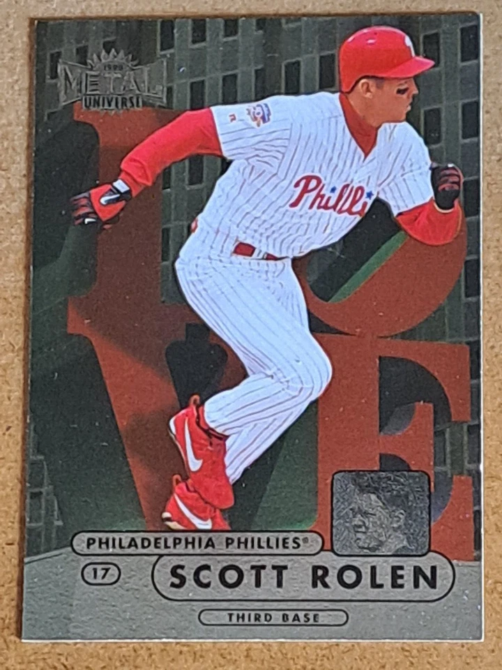 Scott Rolen 1998 Metal Universe Card 67 Philadelphia Phillies - Image 1 of 1