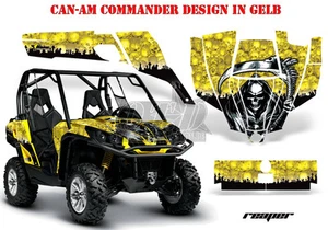 KIT GRÁFICO DE DECORACIÓN DE CARRERAS AMR UTV CAN-AM COMMANDER, MAVERICK REAPER B - Imagen 1 de 12