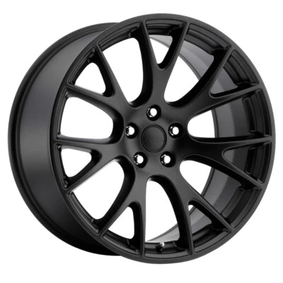 REPLICA BY VOXX Hellcat Rim 20X9 5X115 Offset 20 Matte Black (Quantity of 1) Foto 1 de 2
