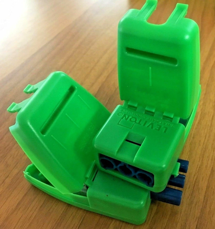 JCC ULTRA FAST PLUG & PLAY TOOL-LESS Pin Flow Connector 6amp Junction Box