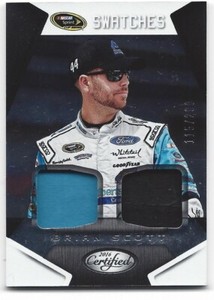 2016 Panini Certified Sprint Cup Swatches Brian Scott #/299
