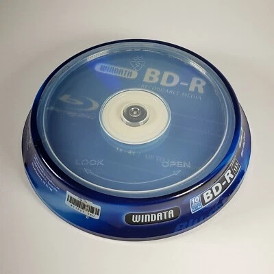 Windata BD-R Blu ray Disc 25GB  10pk - Image 1 of 4
