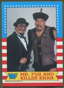 1987 Topps WWF - Wrestling Stars - #17 - Mr. Fuji / Killer Khan - Picture 1 of 1