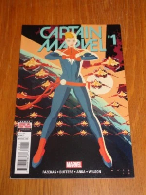 CAPTAIN MARVEL #1 MARVEL COMICS MARCH 2016 NM (9.4)