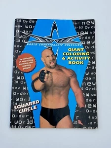 World Championship Wrestling Giant Coloring & Activity Book Bill Goldberg WCW - Picture 1 of 5