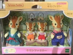 Sylvanian Families Giraffe FAMILY FS-40 Calico Critters Epoch Japan - Picture 1 of 2