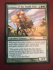 MTG Magic the Gathering Card X1: Kodama Of The South Tree Champions Kamigawa EX