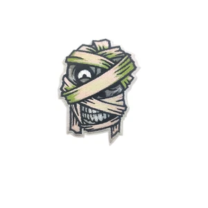 Parche Momia Skull Monstruo Monster Calaver Calor Plancha Termoadhesivo patch - Picture 1 of 2
