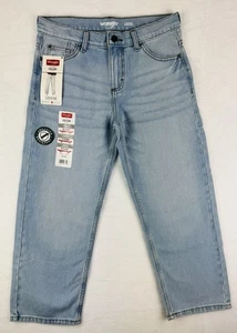 Wrangler Boys Loose Fit ABRASION RESISTANT Denim Jeans Pants Size 10 Husky NWT - Picture 1 of 9
