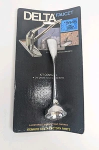 Original Delta Wasserhahngriff RP5645 Ersatz langer Winkelgriff Chrom selten NOS - Bild 1 von 8