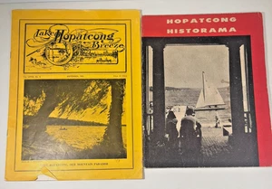 Lake Hopatcong Breeze Magazine 1965 & Hopatcong Historama 1955 Collectible Lot - Picture 1 of 17