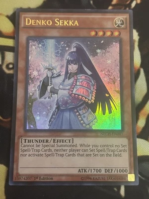 Yugioh: Denko Sekka - NECH-EN041 - Ultra Rare - 1st Edition - LP - Image 1 of 2