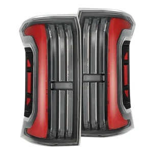 For 24-25 Toyota Tacoma Alpharex Tail Lights Lamps NOVA LED Prismatic Red Black - Imagen 1 de 16