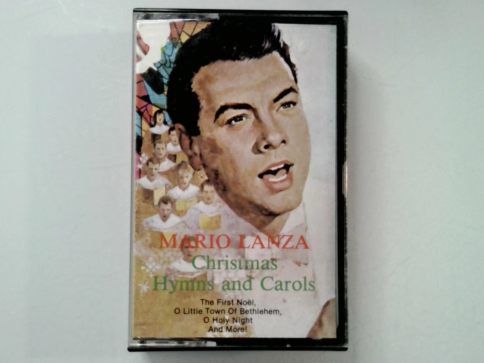 Mario Lanza Christmas Hymns and Carols Cassette 1985 RCA Special Music Foto 1 de 2