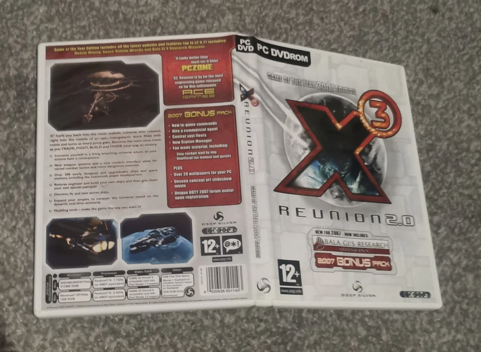 X3 Reunion 2.0 Spiel des Jahres 2007 Edition PC DVD-ROM Windows Space Spiel - Bild 1 von 1