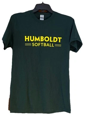 Camiseta Humboldt State University Pequeña Adulto Manga Corta 100% Algodón  Foto 1 de 3