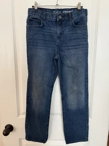 Youth Boys Size 12 Husky CHILDREN'S PLACE Straight Jeans Medium Wash Blue - Picture 1 of 9